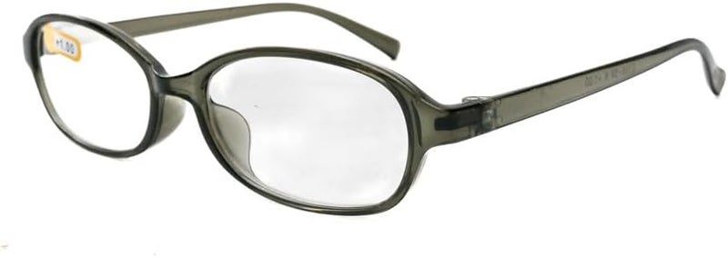 Daiso Oval Reading Glasses - Plus 1.0 Magnification - Assorted Black - Image 2